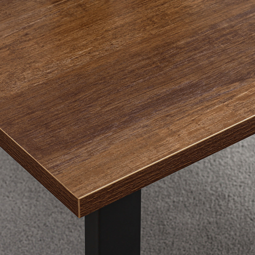 Table basse industrielle bois et métal — 100 × 60 cm — photo 8