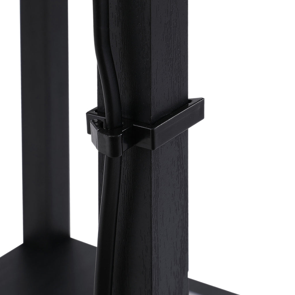 Lampadaire étagère 160 cm — noir — photo 8