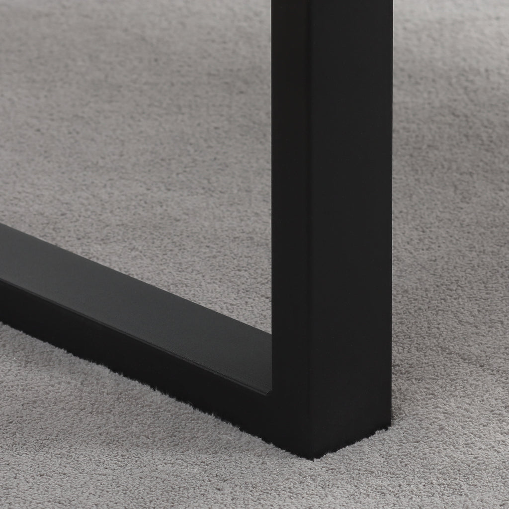 Table basse industrielle bois et métal — 100 × 60 cm — photo 9